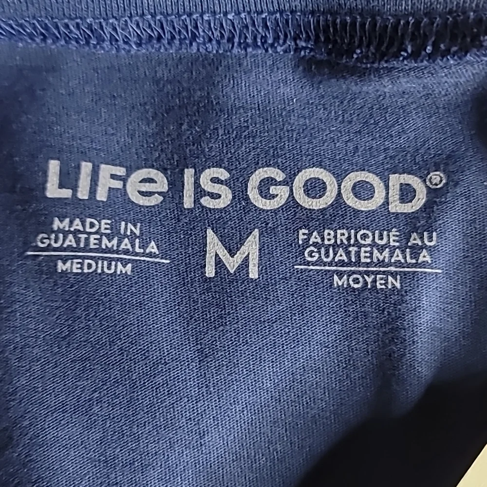 🆕️ Life is Good Long Sleeve Tee 'Optimistic by Nature' fall 🍂 🍁 🌳 tree - Picture 6 of 8